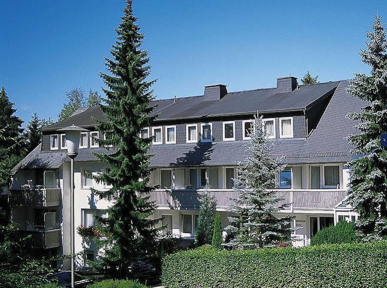 Pension Zum Loewen, Parkplatz, Fruehstueck, Wlan, Zentral Bad Steben Kültér fotó